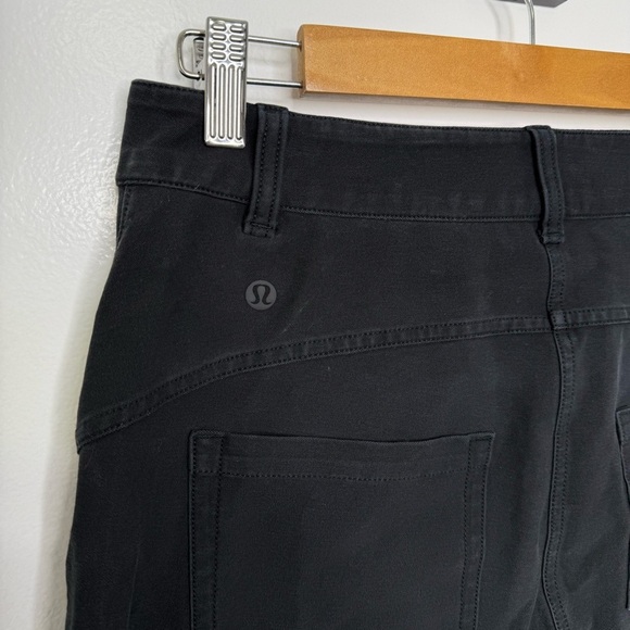 LULULEMON Black City Sleek 5 Pocket Wide-Leg High Rise Pant - Picture 7 of 7